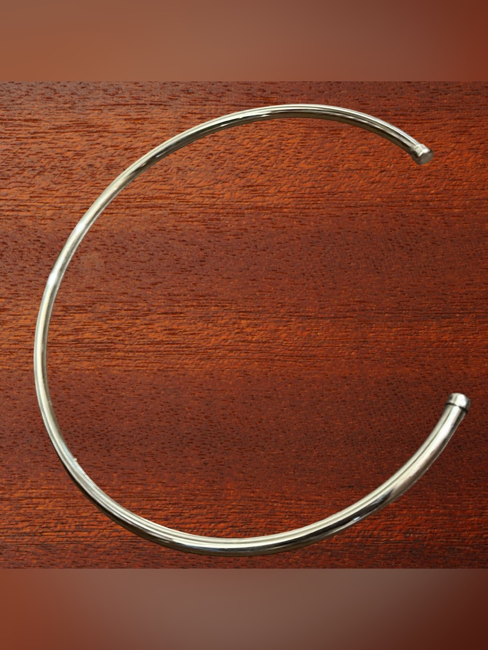 Classic Silver Collar Necklace for Women - Picture 3 of 4